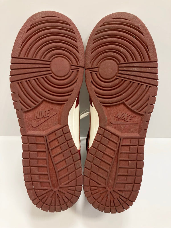 ナイキ NIKE WMNS DUNK HIGH ウィメンズ ダンク ハイ セイル 赤系 ボルドー系  DD1869-101 メンズ靴 スニーカー ワインレッド 28cm 101-shoes1246