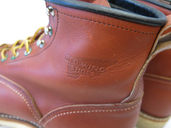 レッドウィング RED WING Classic Moc Toe クラシックモックトゥブーツ Oro-legacy オロレガシー 箱付き 茶  02907-0 メンズ靴 ブーツ ワーク ブラウン 101-shoes136