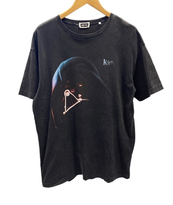 キス KITH x Star Wars Darth Vader Helmet Vintage Tee Black  スター ウォーズ ダースベイダー 半袖 KHM03103 Tシャツ プリント ブラック Lサイズ 101MT-2034