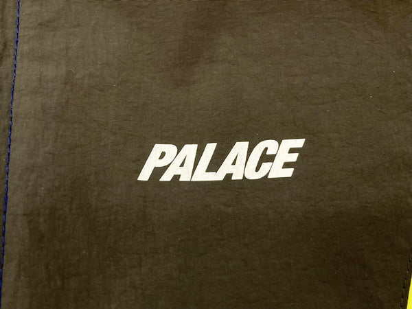 パレス PALACE Palace Skateboards Panelled Shell Jacket Navy ナイロン シェルジャケット トラックジャケット ネイビー系 イエロー系  ジャケット プリント ネイビー Mサイズ 101MT-1448