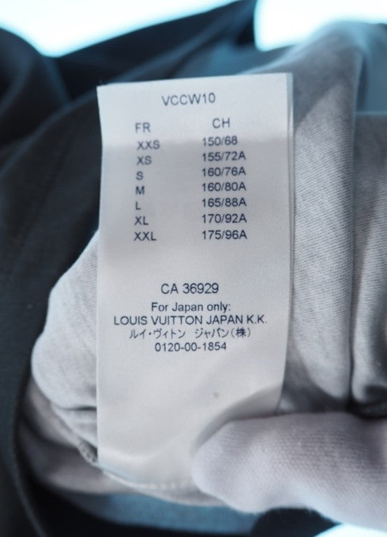 ルイ・ヴィトン LOUIS VUITTON トランクプリントＴシャツ イタリア製 CA 36929 Tシャツ プリント グレー Sサイズ 101LT-22