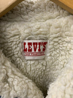 リーバイス Levi's  デニムジャケット ボア 3rd ヴィンテージ USA製 ジャケット ロゴ ブルー 201MT-2177