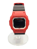 ジーショック G-SHOCK カシオ CASIO カラーブロック スクエアモデル 黒×赤 ブラック×レッド バイカラー タフソーラー GW-M5610RB メンズ腕時計ブラック 101watch-51