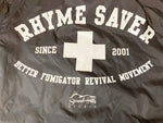 アイスバーン ICE BAHN RHYME SAVER コーチジャケット JACKET プリント ブラック系 黒 2001 ジャケット プリント ブラック Sサイズ 101MT-979