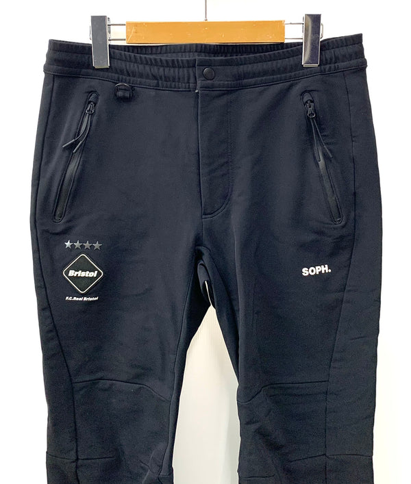 エフシーレアルブリストル F.C.Real Bristol SOPH. WARM UP PANTS ウォームアップ パンツ  FCRB-189001 ボトムスその他 ロゴ ブラック Sサイズ 201MB-474