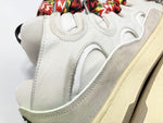 ランバン LANVIN GALLERY DEPT. x LANVIN PAINTED Leather Curb ギャラリーデプト ペイント スニーカー ホワイト系 白 シューズ FM-SKRK11-DRGD-E21 メンズ靴 スニーカー マルチカラー サイズ 42 101-shoes1176