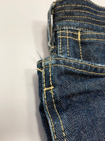 ササフラス SASSAFRAS Fall Leaf Pants フォールリーフパンツ SF Made in JAPAN 日本製 ネイビー系 ボトム デニム ロゴ ネイビー Mサイズ 101MB-341