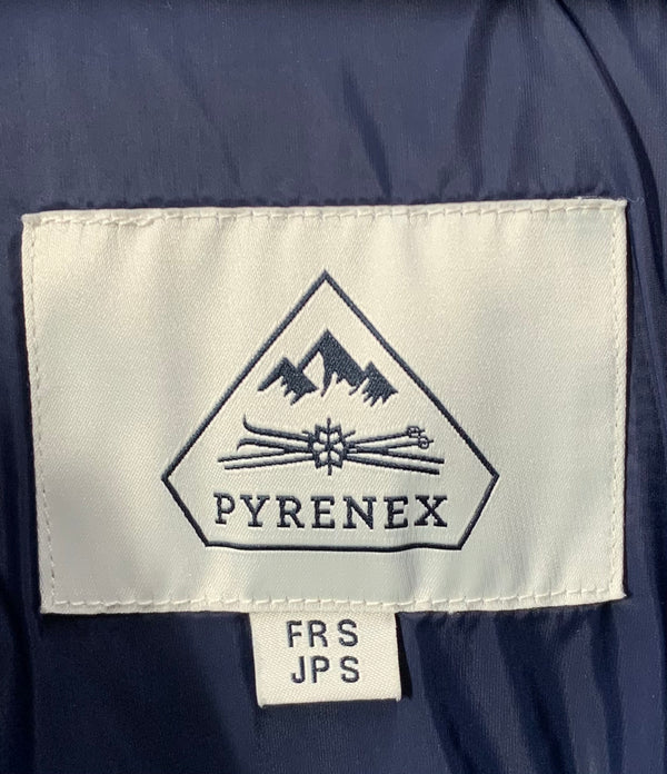 ピレネックス Pyrenex EWAN  HWK033 ジャケット ロゴ ネイビー Sサイズ 201MT-1847