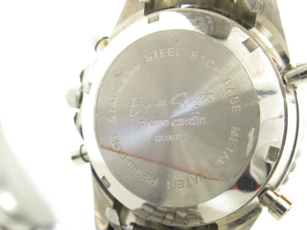 Pierre Cardin ピエール カルダン Espace Sport クォーツ 腕時計 メンズ デジアナ 可動式ベゼル