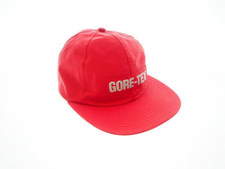 【中古】シュプリーム SUPREME 18AW GORE-TEX 6-Panel Cap ゴアテックス 6パネル キャップ 赤 帽子 メンズ帽子 キャップ ロゴ レッド 101hat-19