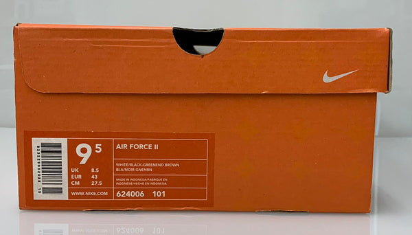 ナイキ NIKE AIR FORCE 2 HIGH ESCAPE 観賞用 624006-101 メンズ靴 スニーカー ロゴ ブラウン 27.5cm 201-shoes688
