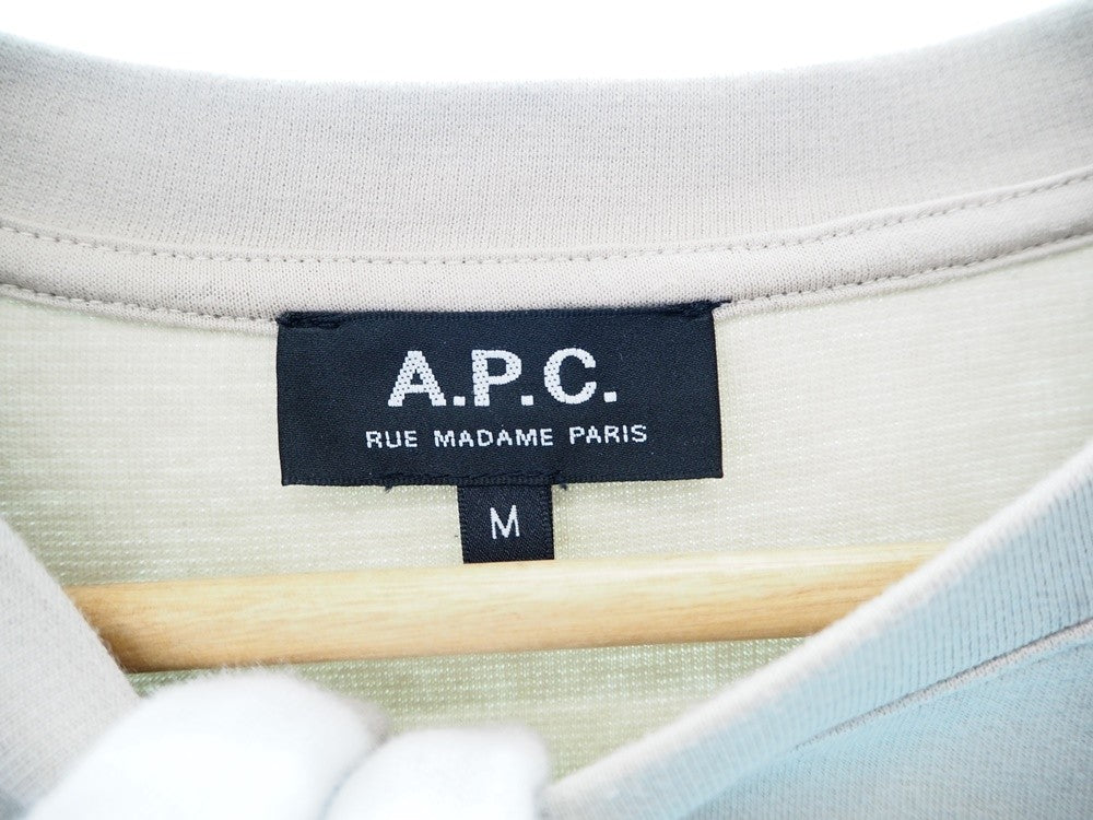 アー・ペー・セー A.P.C. APC アーペーセー SWEAT ROMAN with pocket