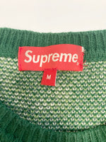 シュプリーム SUPREME Dice Sweater ダイスセーター ニット トップス プルオーバー 緑 セーター 総柄 グリーン Mサイズ 101MT-1918