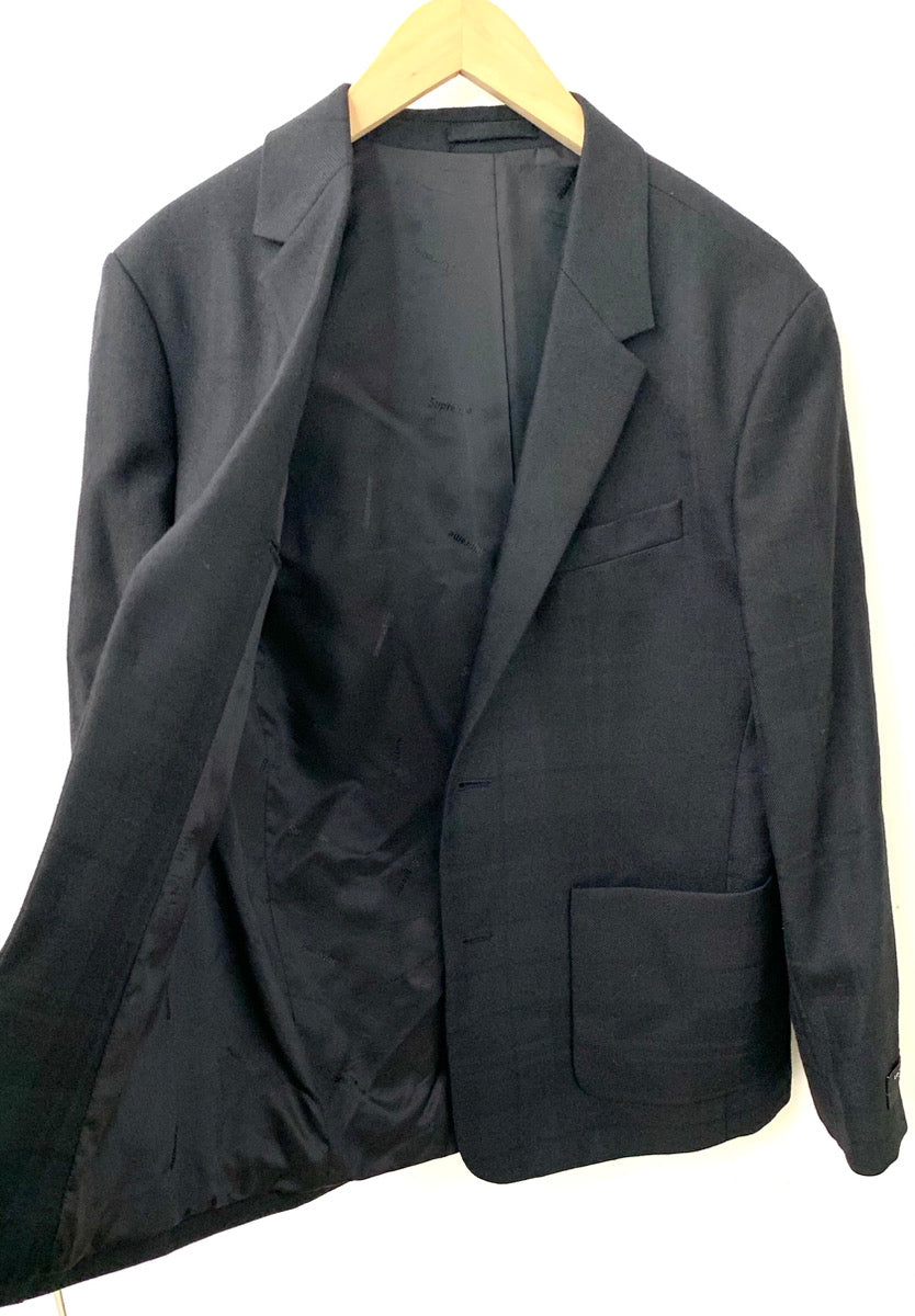 シュプリーム 22SS タータン ウール スーツ セットアップ