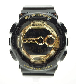 ジーショック G-SHOCK カシオ CASIO GD-100 SERIES デジタル 腕時計 黒×ゴールド GD-100GB メンズ腕時計ゴールド 101watch-18