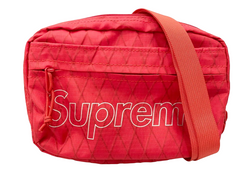 シュプリーム SUPREME Shoulder Bag 18AW  Red プリントロゴ ウエストポーチ ショルダー レッド系 赤 バッグ メンズバッグ ショルダーバッグ・メッセンジャーバッグ ロゴ レッド 101bag-87