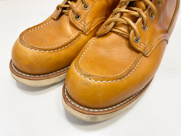 レッドウィング RED WING IRISH SETTER 6" MOC アイリッシュセッター 6インチ モック ブラウン系 Made in USA 9875 メンズ靴 ブーツ その他 ブラウン 27.5cm 101-shoes1137