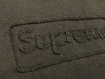シュプリーム SUPREME Cutout Logo Crewneck 20SS カットアウト ボックスロゴ プルオーバー トレーナー ブラック系 黒  スウェット ロゴ ブラック Mサイズ 101MT-1720
