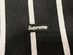 シュプリーム SUPREME small box logo shop jacket 17SS ストライプ ジャケット ボックスロゴ ブラック系 黒  ジャケット ストライプ ブラック Lサイズ 101MT-1538