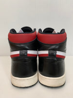 ナイキ NIKE エアジョーダン 1 レトロ ハイ オリジナル AIR JORDAN 1 RETRO HIGH OG BLACK/GYM RED-WHITE-SAIL 555088-061 メンズ靴 スニーカー ロゴ レッド 201-shoes281