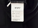 ダブルタップス WTAPS 21AW 刺繍 CLUB HOODED クラブ パーカー 黒 212ATDT-CSM15 3 パーカ ロゴ ブラック 103MT-26