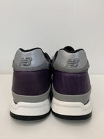 ニューバランス new balance Dワイズ Made in USA USA製 M998AWH メンズ靴 スニーカー ロゴ パープル 201-shoes106