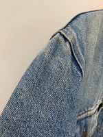 リーバイス Levi's 80s 80年代 デニムジャケット Gジャン サイズ42 70506-0217 ジャケット ロゴ ブルー 201MT-945