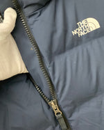 ノースフェイス THE NORTH FACE ビレイヤー パーカー BELAYER PARKA ダブルジップ ダウンジャケット ND91550 ジャケット ロゴ ネイビー Mサイズ 201MT-1365