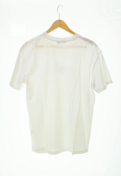 ジバンシー  GIVENCHY  クルーネック ロゴ プリント 半袖Tシャツ 白 BW708F3Z0Y Tシャツ プリント ホワイト Sサイズ 103MT-139