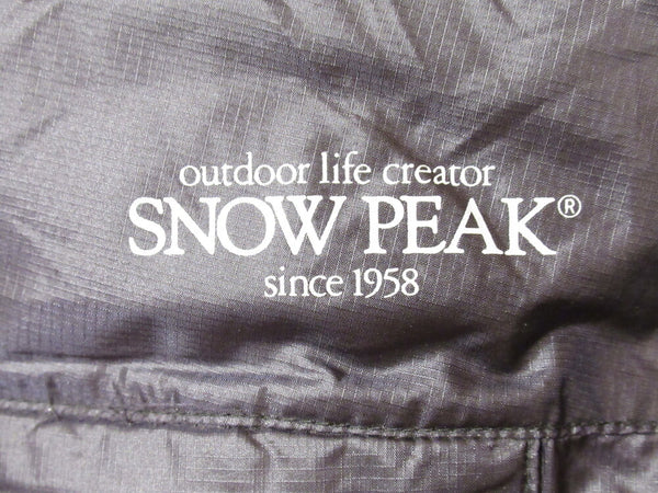 SNOW PEAK スノーピーク アウトドア 薄 ジャケット ナイロン メンズ size M