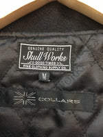 スカルワークス SKULL WORKS 刺繍　スタジャン ジャケット 刺繍 ブラック Mサイズ