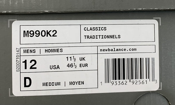ニューバランス new balance キス KITH STRIKE ROSE MADE IN USA アメリカ製 M990K2 メンズ靴 スニーカー ロゴ ピンク 201-shoes103