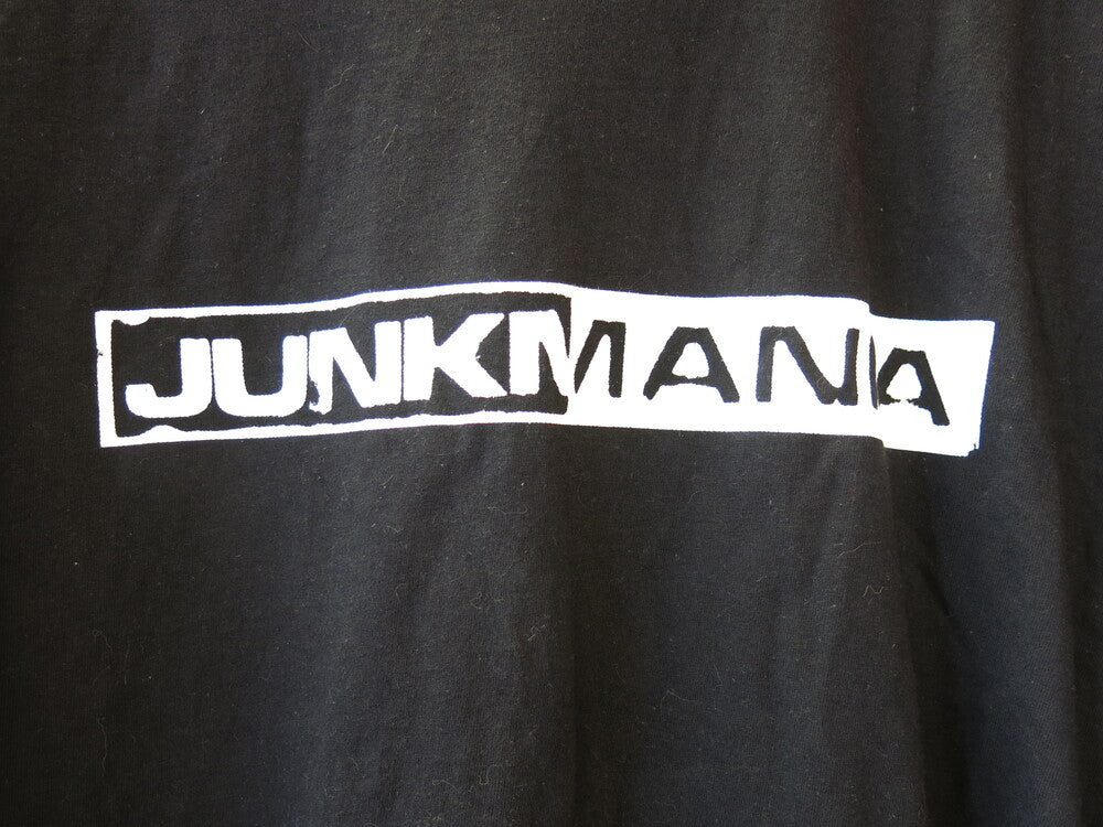 JUNKMANIA/ジャンクマニア/ジャンク/ロゴT/黒T/ブラック/XL/ボックス