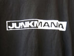 JUNKMANIA/ジャンクマニア/ジャンク/ロゴT/黒T/ブラック/XL/ボックスロゴ