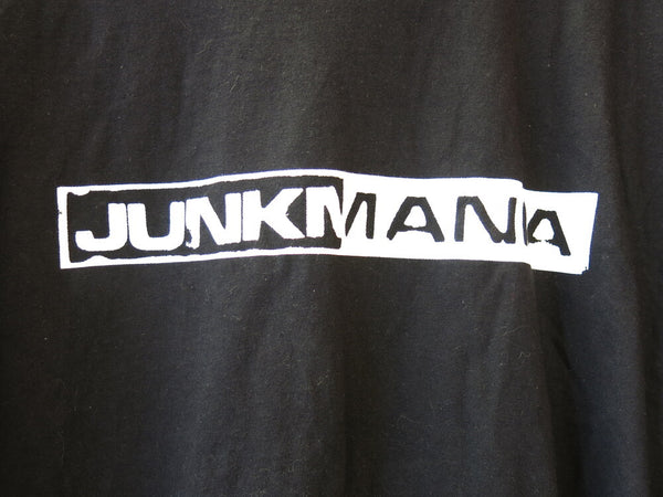 JUNKMANIA/ジャンクマニア/ジャンク/ロゴT/黒T/ブラック/XL/ボックスロゴ