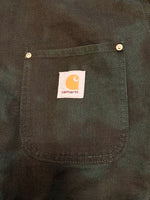 カーハート Carhartt OG CHORE CHROMO COAT Treehouse Chromo オージー チョアクロモ コート シャツジャケット ダークグリーン系  i031390 XL ジャケット ロゴ グリーン LLサイズ 101MT-1654