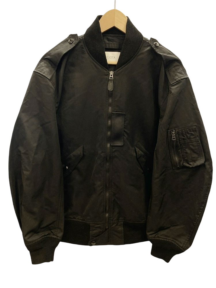 シオタ CIOTA スビンコットンナイロンツイル L-2A フライトジャケット