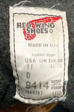 レッドウィング RED WING Classic Dress Beckman Boot Vibram 9414 メンズ靴 ブーツ サイドゴア 無地 ブラック 29cm 201-shoes706
