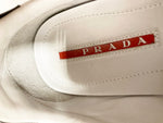 プラダ PRADA 型押しロゴ入り スニーカー シューズ PRADA SPORT プラダスポーツ 白 ホワイト  4E 2719 メンズ靴 スニーカー ホワイト 101-shoes435