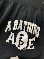 アベイシングエイプ A BATHING APE スウェット パンツ  ボトムスその他 プリント ブラック 3Lサイズ 201MB-149【編集終了　未確認】