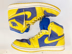 ジョーダン JORDAN NIKE AIR JORDAN 1 RETRO HIGH OG LANEY VARSITY MAIZE/GAME ROYAL-WHITE ナイキ エアジョーダン1 レトロ レーニー イエロー系 ブルー系 黄 青 シューズ  555088-707 メンズ靴 スニーカー イエロー 29cm 101-shoes882