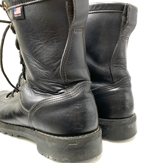 ダナー Danner GORE-TEX USA製 US 10 1/2サイズ  14100 メンズ靴 ブーツ エンジニア ロゴ ブラック 201-shoes546