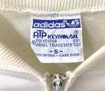 アディダス adidas 70～80s ATP ジャージ ロゴ ホワイト Sサイズ 201MT-1701