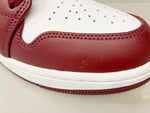 ナイキ NIKE AIR JORDAN 1 LOW BORDEAUX CHERRY WOOD RED/WHITE/CEMENT GREY エアジョーダン 1 ロー ボルドー チェリーウッドレッド レッド系 シューズ 553558-615 メンズ靴 スニーカー 28cm 101-shoes809