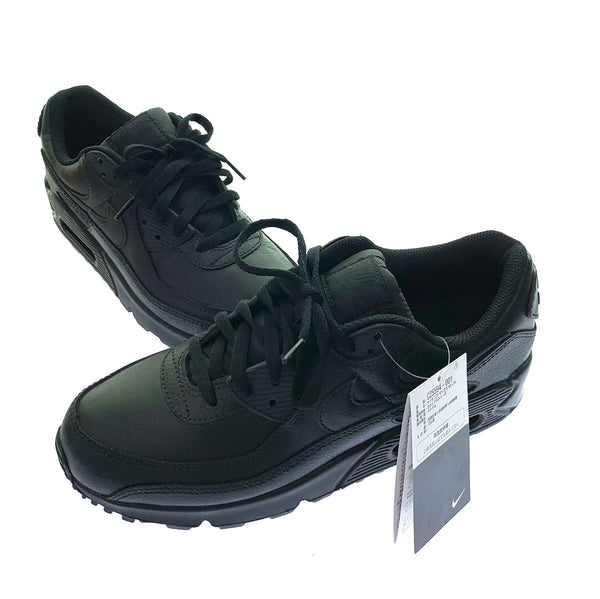 ナイキ NIKE AIR MAX 90 LTR "TRIPLE BLACK" BLACK/BLACK/BLACK CZ5594-001 メンズ靴 スニーカー ロゴ ブラック 28cm 201-shoes646