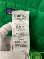 パタゴニア PATAGONIA Micro puff hoody キルティング ジップアップ フーディー 84220FA12 ジャケット ロゴ グリーン Mサイズ 201MT-1421