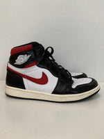 ナイキ NIKE エアジョーダン 1 レトロ ハイ オリジナル AIR JORDAN 1 RETRO HIGH OG BLACK/GYM RED-WHITE-SAIL 555088-061 メンズ靴 スニーカー ロゴ レッド 201-shoes281