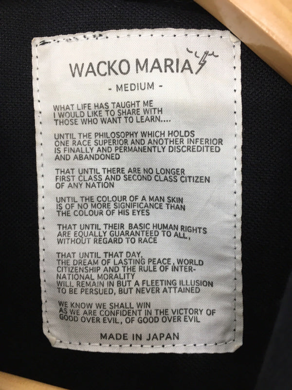 WAKOMARIA　ワコマリア　マリアプリントジャケット　サイズM　ブラック