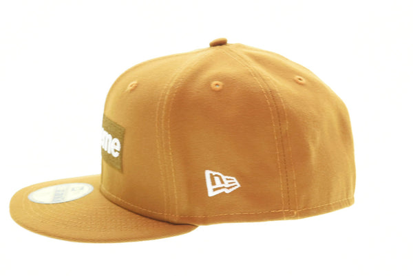 シュプリーム SUPREME 22AW New Era ニューエラ Money Box Logo CAP 茶 帽子 メンズ帽子 キャップ ロゴ ブラウン 103hat-1