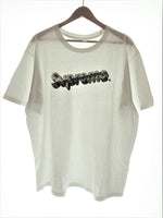 シュプリーム SUPREME 20SS Chrome Logo Tee クロームロゴ プリント 半袖 白 Tシャツ ロゴ ホワイト LLサイズ 101MT-104